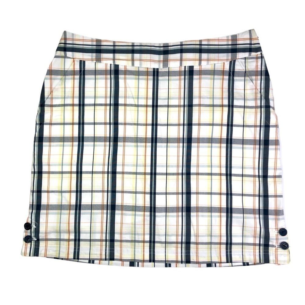 Lija golf skorts skirt shorts plaid 8